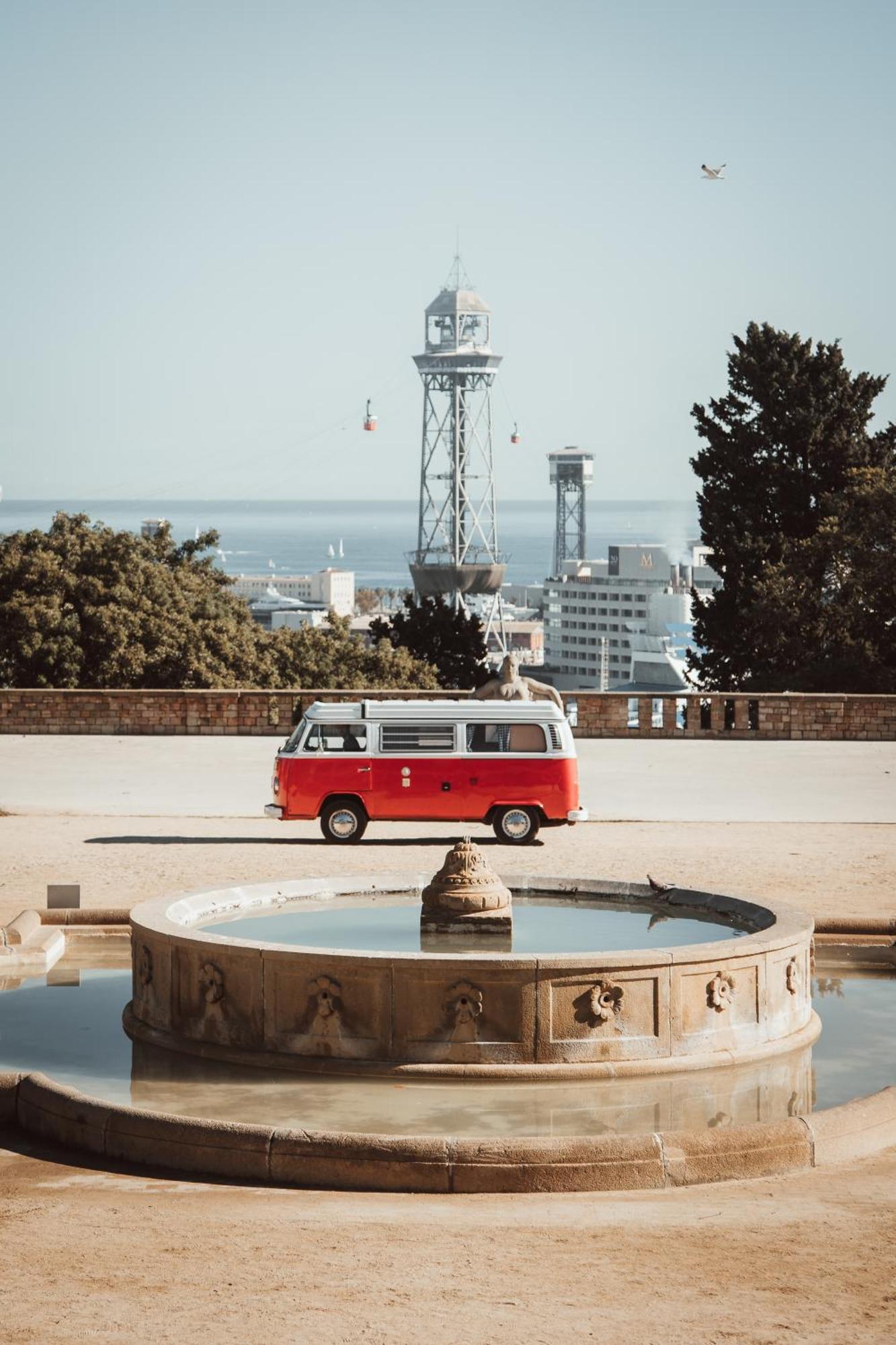 Retro Vw Kombi T2 Campervan L'Hospitalet de Llobregat Luaran gambar